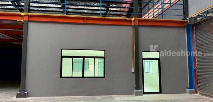 รหัสC6763 ให้เช่าโกดัง พร้อมออฟฟิศ บนพื้นที่ 7 ไร่ ใกล้ถนนเศรษฐกิจ 1 กระทุ่มแบน สมุทรสาคร