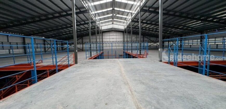 รหัสC6763 ให้เช่าโกดัง พร้อมออฟฟิศ บนพื้นที่ 7 ไร่ ใกล้ถนนเศรษฐกิจ 1 กระทุ่มแบน สมุทรสาคร