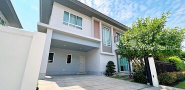 รหัสC6766 ให้เช่าบ้านเดี่ยว 2ชั้น พร้อมเข้าอยู่ หมู่บ้านไลฟ์ บางกอก บูเลอวาร์ด รังสิต