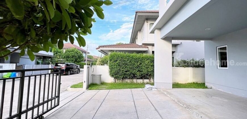 รหัสC6766 ให้เช่าบ้านเดี่ยว 2ชั้น พร้อมเข้าอยู่ หมู่บ้านไลฟ์ บางกอก บูเลอวาร์ด รังสิต