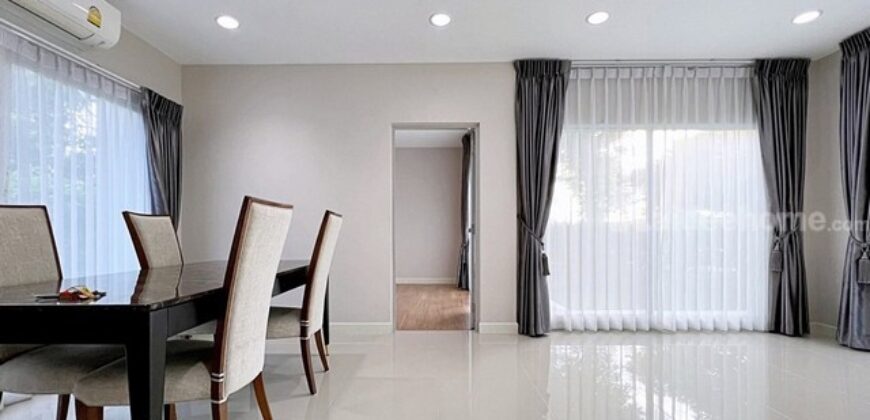 รหัสC6766 ให้เช่าบ้านเดี่ยว 2ชั้น พร้อมเข้าอยู่ หมู่บ้านไลฟ์ บางกอก บูเลอวาร์ด รังสิต