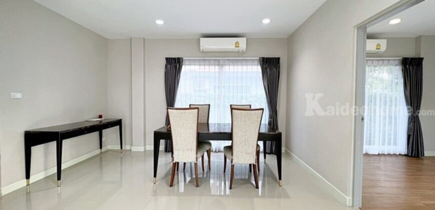 รหัสC6766 ให้เช่าบ้านเดี่ยว 2ชั้น พร้อมเข้าอยู่ หมู่บ้านไลฟ์ บางกอก บูเลอวาร์ด รังสิต