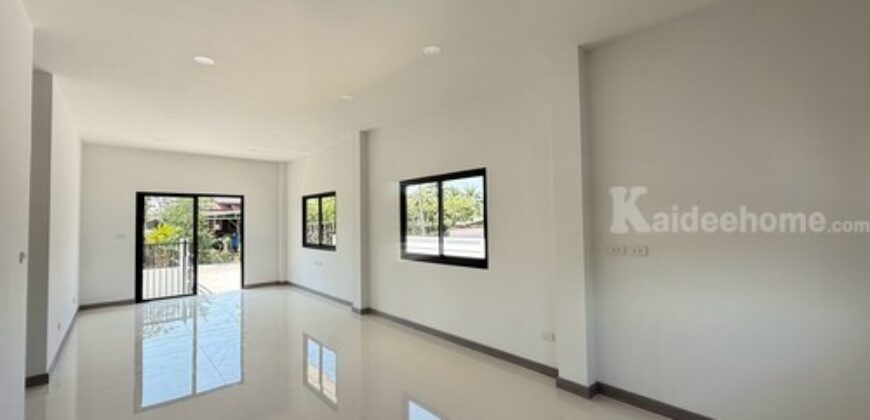 บ้านชั้นเดียวสร้างใหม่ บ้านน้ำโท้ง ซอย 2 ต.สบแม่ข่า อ.หางดง เชียงใหม่