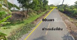 ขายที่ดินติดถนนเลียบคลองระพีพัฒน์ หนองเสือ ปทุมธานี แปลงใหญ่ 79 ไร่ 12 ตารางวา ใกล้วงแหวนฝั่งตะวันออก เหมาะทำโกดังและโรงงาน