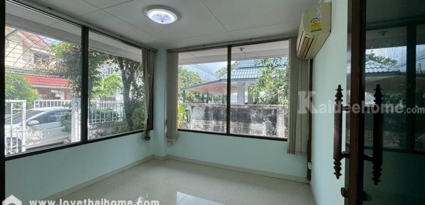 ขายบ้านเดี่ยว 2 ชั้น หมู่บ้านพาร์คเวย์โฮม ถนนราษฎร์พัฒนา22 พื้นที่ 50.1 ตรว. ราคาถูกที่สุดในโครงการนั้นแล้ว หลังริมพร้อมอยู่