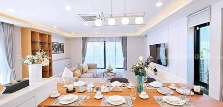 บ้านพูลวิลล่าสุดหรู สไตล์นอร์ดิก ต.ท่าวังตาล อ.สารภี เชียงใหม่