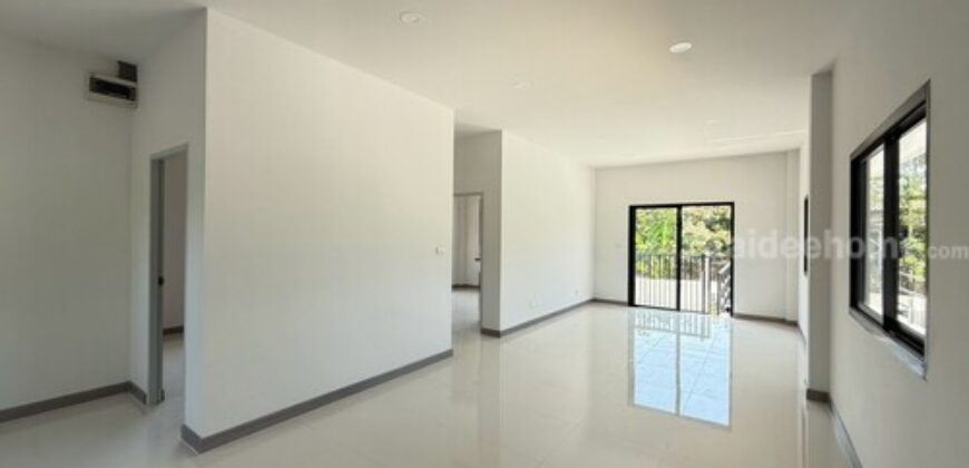 บ้านชั้นเดียวสร้างใหม่ บ้านน้ำโท้ง ซอย 2 ต.สบแม่ข่า อ.หางดง เชียงใหม่