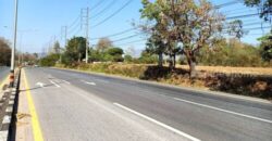 ที่ดินแปลงสวย ติดถนนเชียงใหม่-ฝาง ต.อินทขิล อ.แม่แตง เชียงใหม่