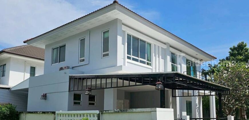 🏡 ให้เช่าบ้านเดี่ยว 2 ชั้น หลังมุม โครงการ Life Bangkok Boulevard รามอินทรา ✨ บ้านตกแต่งใหม่ทั้งหลัง ติดถนนใหญ่ ใกล้รถไฟฟ้าและห้างสรรพสินค้าชั้นนำ พร้อมเข้าอยู่ทันที