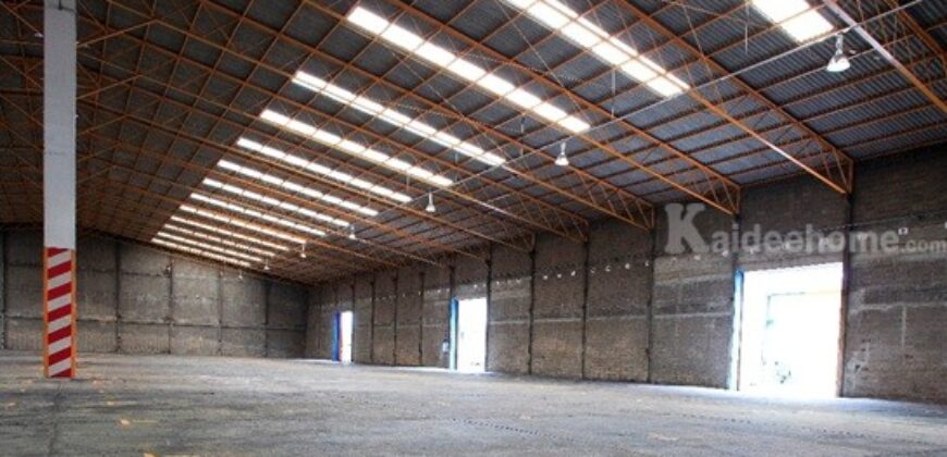 ให้เช่าโกดัง คลังสินค้าและบริการท่าเทียบเรือ สำโรง ถ.ปู่เจ้าสมิงพราย จ.สมุทรปราการ ติดแม่น้ำเจ้าพระยา