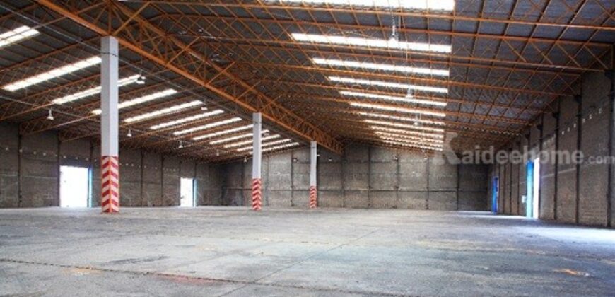 ให้เช่าโกดัง คลังสินค้าและบริการท่าเทียบเรือ สำโรง ถ.ปู่เจ้าสมิงพราย จ.สมุทรปราการ ติดแม่น้ำเจ้าพระยา