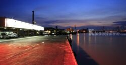 ให้เช่าโกดัง คลังสินค้าและบริการท่าเทียบเรือ สำโรง ถ.ปู่เจ้าสมิงพราย จ.สมุทรปราการ ติดแม่น้ำเจ้าพระยา