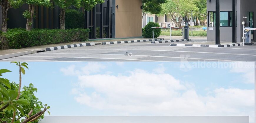 ขายทาวน์โฮม 3 ห้องนอน 2 ห้องน้ำ 2 โรงจอดรถ 110 ตร.ม 20.40 ตร.ว ราคา 2.25 ล้าน ติดห้างสรรพสินค้า Big C กรุงเทพ-ปทุมธานี