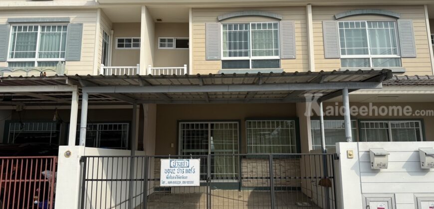 🏡 ให้เช่าหรือขาย Townhome โครงการ Indy 3 ประชาอุทิศ 90 – ทำเลดี ใกล้สิ่งอำนวยความสะดวกครบครัน