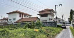 ขายที่ดินแปลงสวย ซอยแจ้งวัฒนะ 43 ปากเกร็ด นนทบุรี ทรงสี่เหลี่ยมผืนผ้า ขนาด 346 ตารางวา โทร 081-888-1986