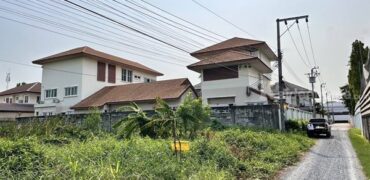 ขายที่ดินแปลงสวย ซอยแจ้งวัฒนะ 43 ปากเกร็ด นนทบุรี ทรงสี่เหลี่ยมผืนผ้า ขนาด 346 ตารางวา โทร 081-888-1986