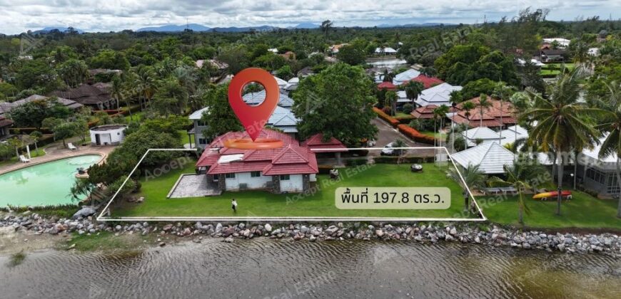 ขายบ้านเดี่ยวติดทะเล แกลง ระยอง เงียบสงบ บรรยากาศสุดฟิน พื้นที่ 197.8 ตร.ว.