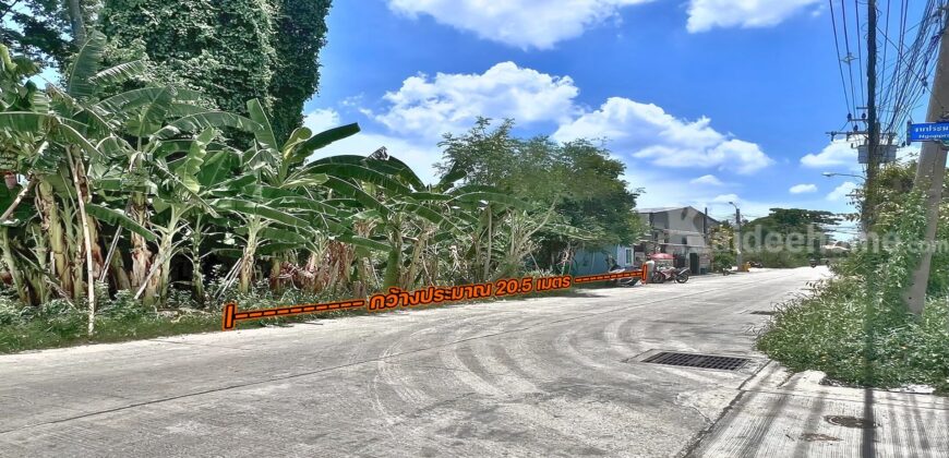 ขายถูกที่ดินนนทบุรี ติวานนท์-ปากเกร็ด 34 ติดถนน ซอยงบประมาณ ใกล้ Villette Lite ติวานนท์-แจ้งวัฒนะ