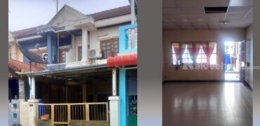 ขายด่วน ทาวน์เฮ้าส์ นันทนา ท่าอิฐ ถ.รัตนาธิเบศร์ 2 นอน พร้อมเฟอร์ แอร์ 2 ใกล้ MRT สถานีบางรักน้อยท่าอิฐ ทาสีใหม่