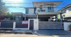 ขายบ้านเดี่ยว หมู่บ้านเดอะแพลนท์ ภัสสร บางนา-กิ่งแก้ว หลังมุม ต่อเติมห้องนอนด้านล่างเพิ่มเติม