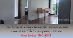 ให้เช่า ไอ คอนโด1 ศาลายา ถ.บรมราชชนนี – ถ.ศาลายา-นครชัยศรี 2 นอน แอร์ 3 ตึก C ชั้น 2 พร้อมอยู่ เฟอร์ครบ ใกล้มหิดล
