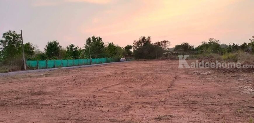 ขายที่ดินทำเลทอง พันเสด็จใน บ่อวิน ชลบุรี เหมาะทำบ้าน ห้องเช่า โรงงานขนาดเล็ก โกดัง