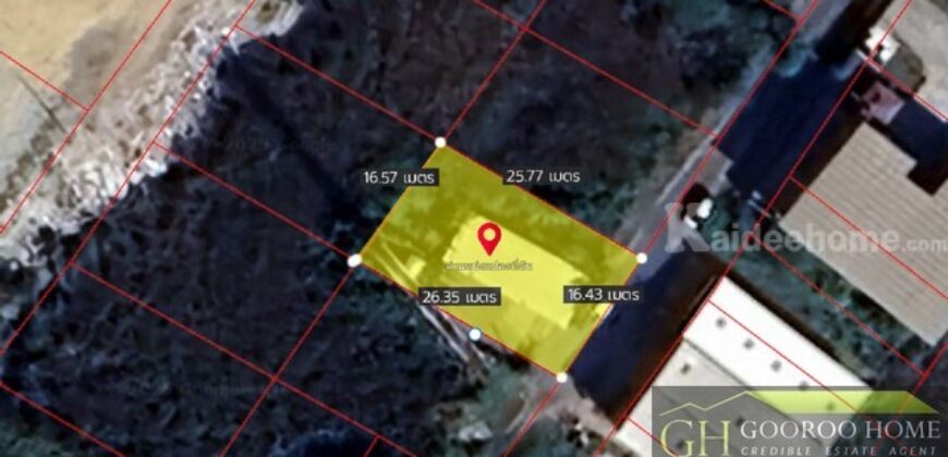 ขายที่ดินถมแล้ว 100 ตร.วา ทำเลทอง เดินทางสะดวก ใกล้แจ้งวัฒนะ ถมแล้ว พร้อมปลูกสร้างได้ทันที