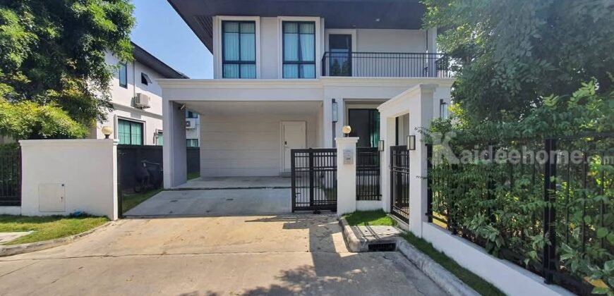 ขายบ้านเดี่ยวพัฒนาการ อ่อนนุช สุขุมวิท เศรษฐสิริ พัฒนาการ Setthasiri Pattanakarn 4 ห้องนอน 62 ตร.ว แปลงมุม ส่วนตัว ตกแต่งพร้อมอยู่ ใกล้สวนหลวง ร.9 เฉลิมพระเกียรติ สนามบินสุวรรณภูมิ 087-9074045