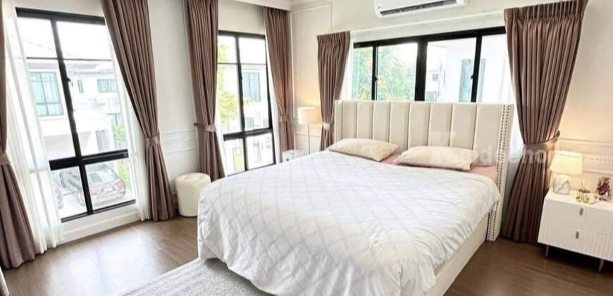 ขายบ้านเดี่ยวพัฒนาการ อ่อนนุช สุขุมวิท เศรษฐสิริ พัฒนาการ Setthasiri Pattanakarn 4 ห้องนอน 62 ตร.ว แปลงมุม ส่วนตัว ตกแต่งพร้อมอยู่ ใกล้สวนหลวง ร.9 เฉลิมพระเกียรติ สนามบินสุวรรณภูมิ 087-9074045