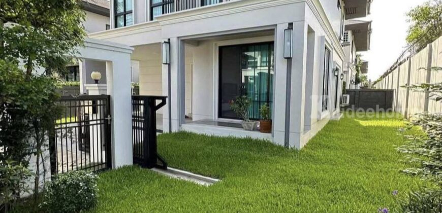 ขายบ้านเดี่ยวพัฒนาการ อ่อนนุช สุขุมวิท เศรษฐสิริ พัฒนาการ Setthasiri Pattanakarn 4 ห้องนอน 62 ตร.ว แปลงมุม ส่วนตัว ตกแต่งพร้อมอยู่ ใกล้สวนหลวง ร.9 เฉลิมพระเกียรติ สนามบินสุวรรณภูมิ 087-9074045