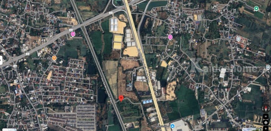 ขายที่ดิน ใกล้แยกกองทราย สารภี ต.ไชนสถาน อ.สารภี จ.เชียงใหม่