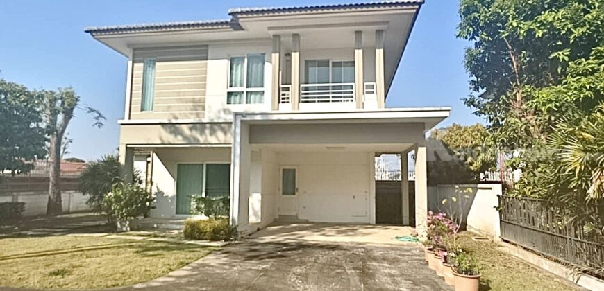 ขายบ้านพฤกษ์ลดา2 สไตล์โมเดิร์นหลังใหญ่ 86.3 ตารางวา หลังใหญ่ในโครงการมีไม่กี่หลัง และอยู่ตอนต้นของโครงการ