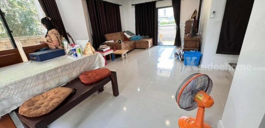 ขายบ้านเดี่ยวบุราสิริราชพฤกษ์ 345 (หลังถูกสุดในโครงการ) พร้อมอยู่ ฟรีดาวน์