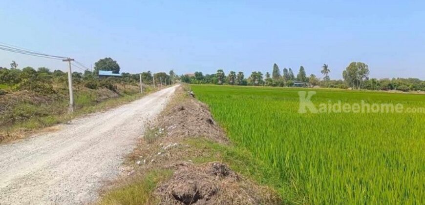 ขายที่ดิน เเบ่งเเปลงขาย ใกล้ตัวเมืองสุพรรณ น้ำไฟ พร้อม