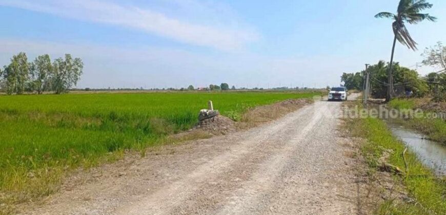 ขายที่ดิน เเบ่งเเปลงขาย ใกล้ตัวเมืองสุพรรณ น้ำไฟ พร้อม