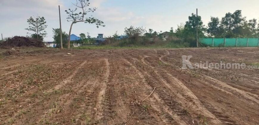 ขายที่ดินทำเลทอง พันเสด็จใน บ่อวิน ชลบุรี เหมาะทำบ้าน ห้องเช่า โรงงานขนาดเล็ก โกดัง