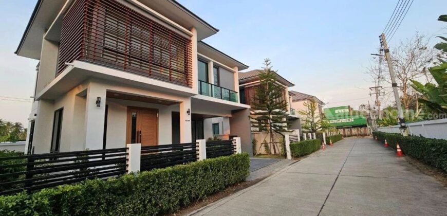 ขายบ้านเดี่ยว 2ชั้น บางละมุง ชลบุรี สไตล์โมเดิร์นเรียบง่าย แต่แฝงด้วยความหรูหรา