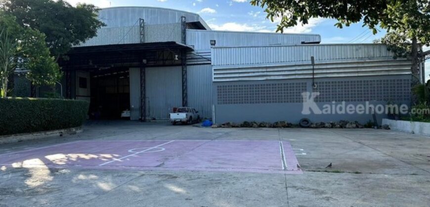 รหัสC6770 ให้เช่าโกดัง โรงงาน บางบัวทอง นนทบุรี พื้นที่สีม่วง มีใบอนุญาตโรงงาน ประเภท 105