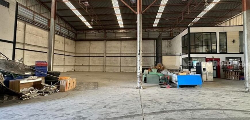 รหัสC6770 ให้เช่าโกดัง โรงงาน บางบัวทอง นนทบุรี พื้นที่สีม่วง มีใบอนุญาตโรงงาน ประเภท 105