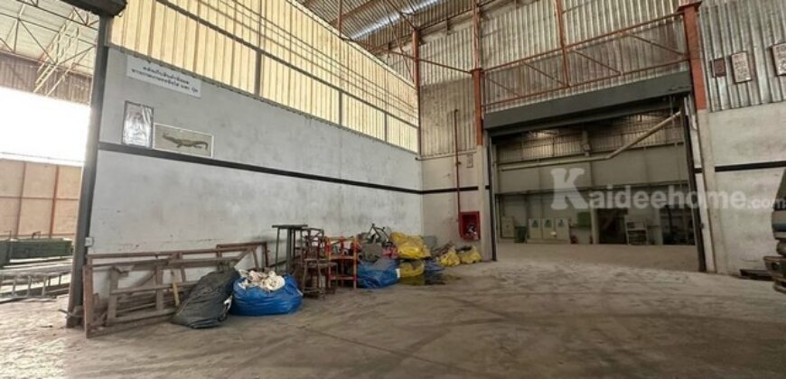 รหัสC6770 ให้เช่าโกดัง โรงงาน บางบัวทอง นนทบุรี พื้นที่สีม่วง มีใบอนุญาตโรงงาน ประเภท 105