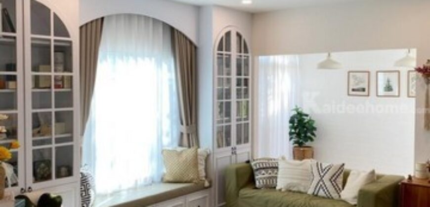 รหัสC6783 ด่วน ขายบ้านเดี่ยวพร้อมสระว่ายน้ำส่วนตัว โครงการภัสสร เพรสทีจ จตุโชติ-วัชรพล ถนนจตุโชติ