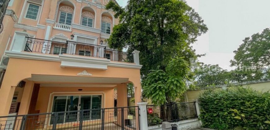 รหัสC6784 ให้เช่าทาวน์โฮม 3ชั้น URBAN SATHORN สาทร ราชพฤกษ์ หลังมุมตกแต่งสวยพร้อมอยู่