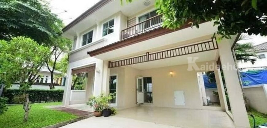 ขาย ให้เช่าบ้านเดี่ยว 2ชั้น หมู่บ้าน พฤกษลดา ติวานนท์ ราชพฤกษ์ 4