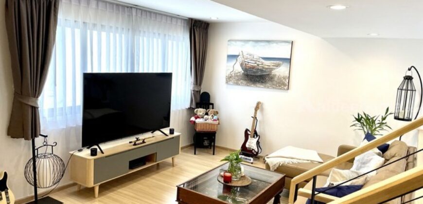 ให้เช่าทาวน์เฮ้าส์ 3ชั้น หมู่บ้านชิเซน พัฒนาการ 32 ใกล้สถานีรถไฟฟ้า BTS อ่อนนุช