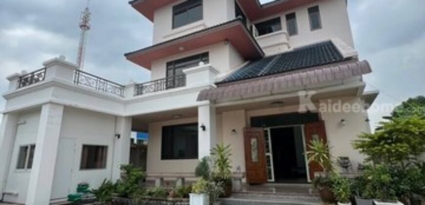 ให้เช่าบ้านเดี่ยว 3ชั้น เหมาะพักอาศัยและสำหรับทำออฟฟิศ ย่านลาดพร้าว วังทองหลาง