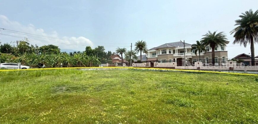 ขายที่ดินเปล่าโครงการบ้านในฝัน ราชพฤกษ์ ต.แม่เหียะ อ.เมืองเชียงใหม่