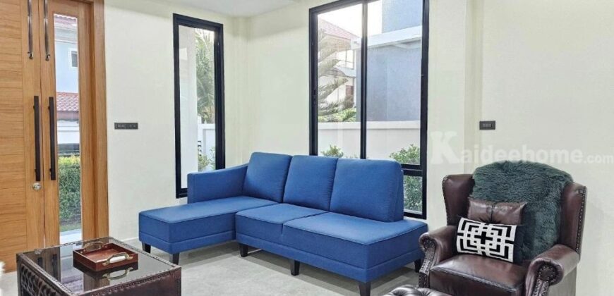 ขายบ้านเดี่ยว 2ชั้น บางละมุง ชลบุรี สไตล์โมเดิร์นเรียบง่าย แต่แฝงด้วยความหรูหรา