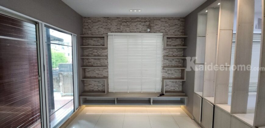 ขายบ้านเดี่ยว หมู่บ้านเดอะแพลนท์ ภัสสร บางนา-กิ่งแก้ว หลังมุม ต่อเติมห้องนอนด้านล่างเพิ่มเติม