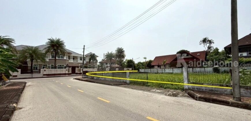 ขายที่ดินเปล่าโครงการบ้านในฝัน ราชพฤกษ์ ต.แม่เหียะ อ.เมืองเชียงใหม่