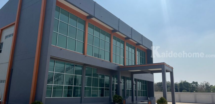 สำนักงานพร้อมคลังสินค้า พื้นที่ 3 ไร่ ถนนบางนา-ตราด กม.23